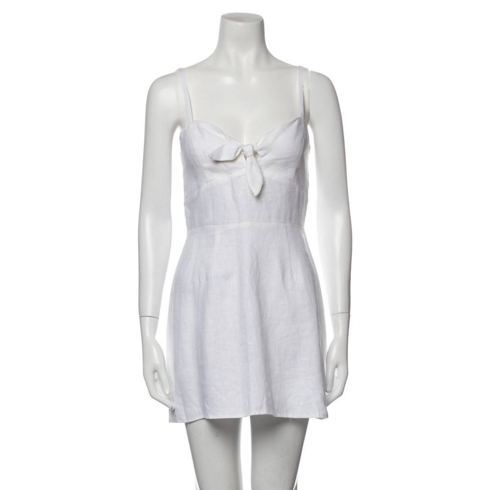 REFORMATION white mini dress NWOT size S